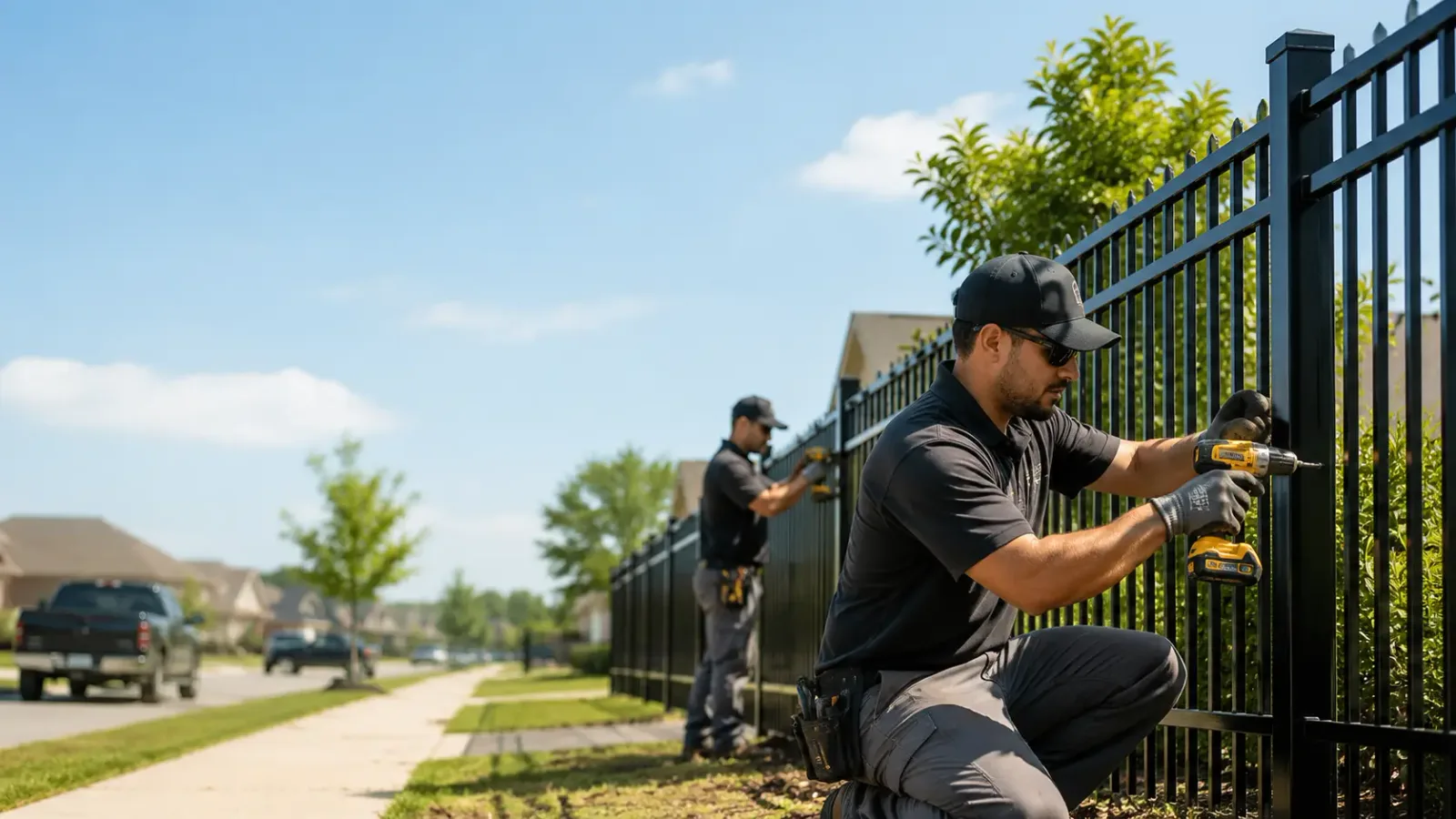 Metal Fence Installation in Mableton, GA